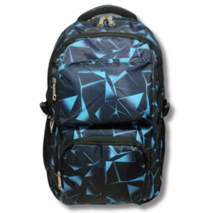 Geometric Pattern School Backpack