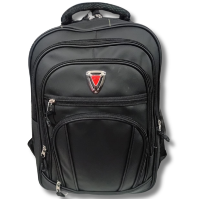 Black Multi-Compartment Backpack