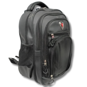 Black Multi-Compartment Backpack