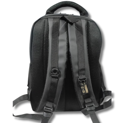 Black Multi-Compartment Backpack
