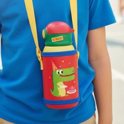 Red Kids Thermos Bottle Red Kids Thermos Bottle