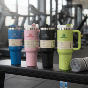 Stanley premium insulated tumbler with straw and handle